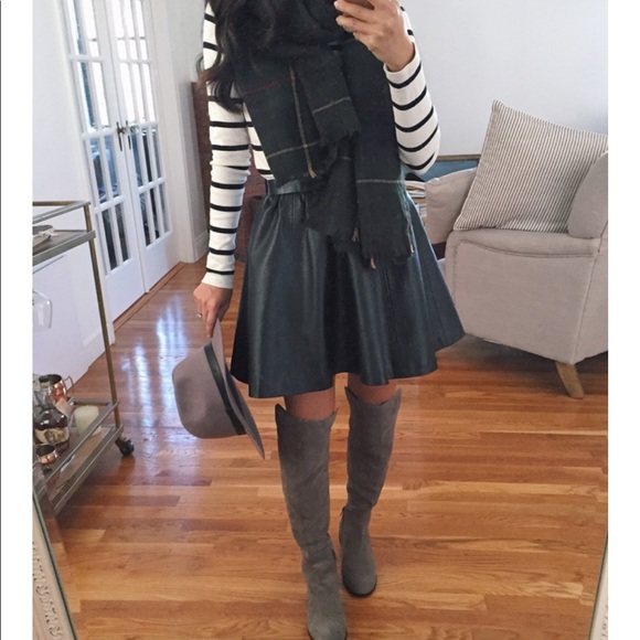 Corso Como Laura Gray Suede‎ Over the Knee Boots - Picture 3 of 12